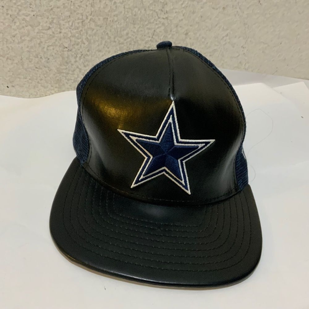 Dallas cowboys New Era 9Fifty SnapBack Men's adjustable front leather mesh